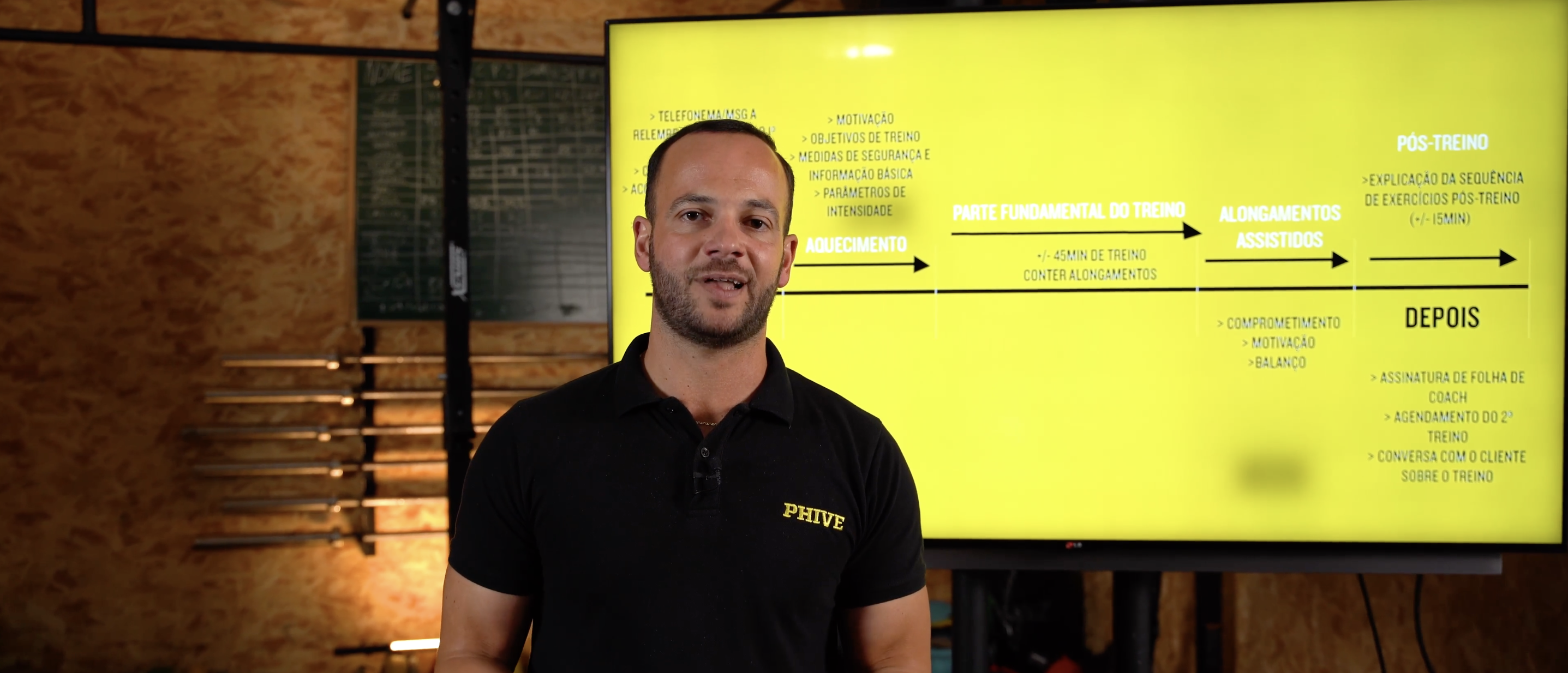 PROCEDIMENTOS ADMINISTRATIVOS E OPERACIONAIS 8 - WORKFLOW DE TREINO